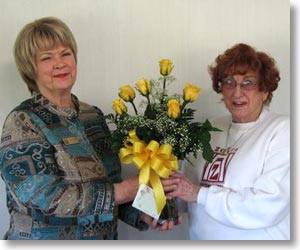 Fran Sweesy - 2010 Rose Day Zontian of the Year Recipient